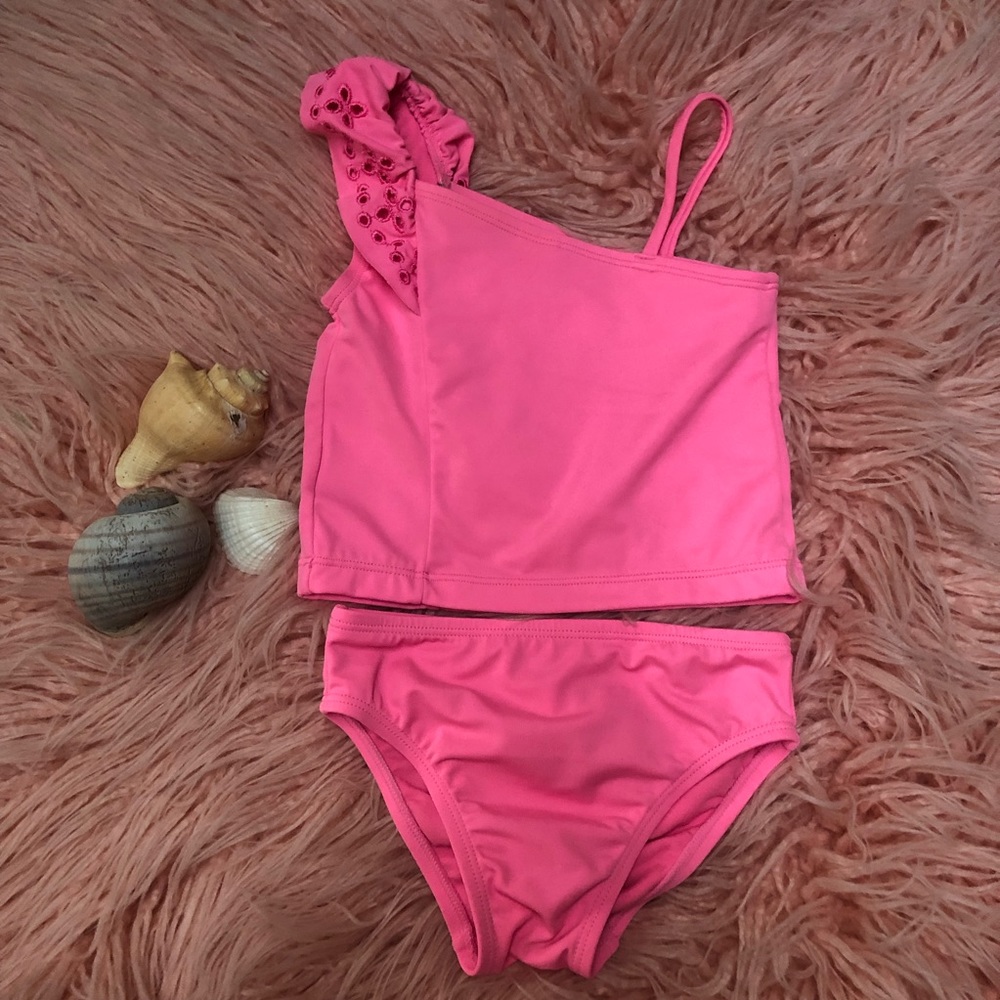 Hot Pink Tankini